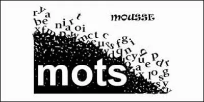 Le mot mousse est ...