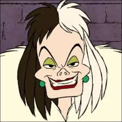 Quelle dénomination Roger, le maître des 101 dalmatiens, attribue-t-il à Cruella d'Enfer dans la chanson du même nom ?