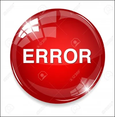 Sélectionne l'endroit où il n'y a pas d'erreur.