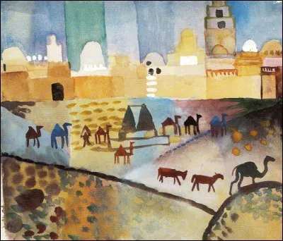 Tu adorais peindre la Tunisie !