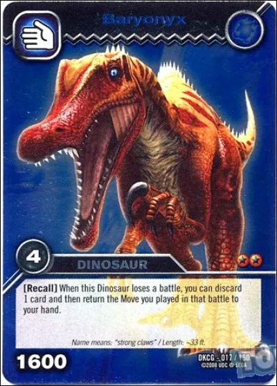 Parmi ces dinosaures, lequel était Baryonix ?