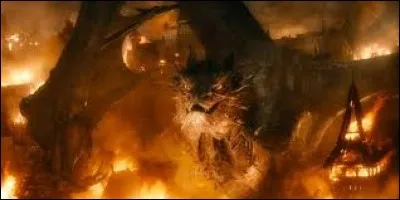 Qui est le dragon qui attaque la Montagne Solitaire sous le règne de Thror ?