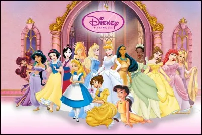 Quelle est la princesse dont elle admire les cheveux ?