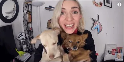 Comment s'appellent ses deux chiens ?