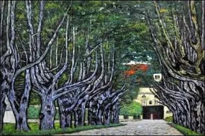 Cochez l'auteur de "Avenue dans le parc de Schloss Kammer".