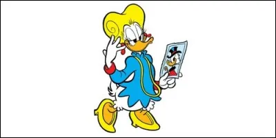 Comment se prénomme Madame McBridge, une cane follement amoureuse de Picsou ?