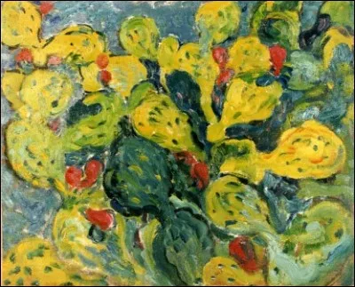 Et enfin qui a représenté ces cactus ?