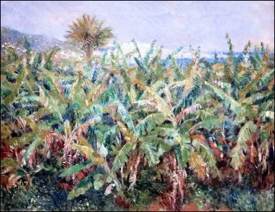 Qui a peint ce "champ de bananiers" ?