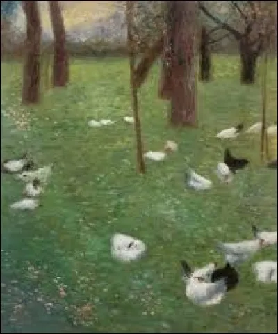 Il a peint "Après la pluie". Qui est-ce ?