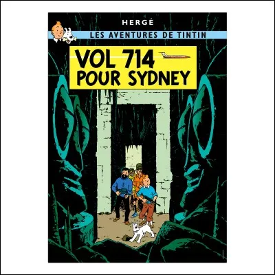 Que découvre Tintin dans « Vol 714 pour Sydney » ?