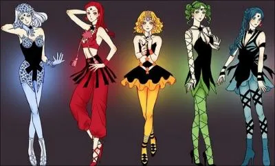 Face  l'chec de cette dernire, le Dr Tomoe fait appel  cinq succulentes sorcires qui travaillent pour lui. Qu'est-il crit sur la porte de leur labo ?