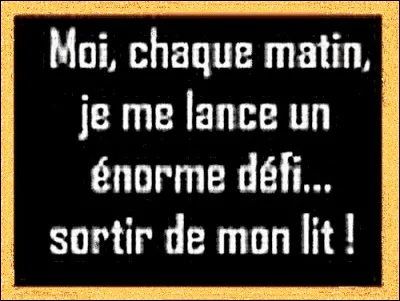 Je suis... pour m'aérer.