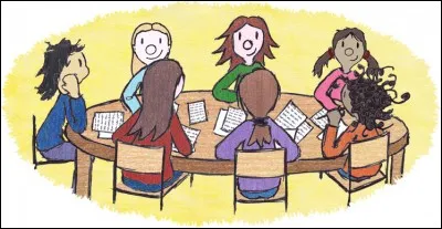 Tu dois faire un travail en groupe et au moment où tu vas vers tes amis, ils t'annoncent qu'ils font le travail sans toi car il n'y a pas de place pour une énième personne. Tu es choqué, déçu et tu leur en veux.