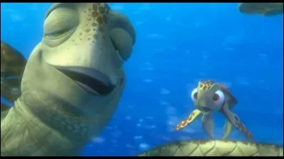 Dans quel courant peut-on croiser Crush et Squiz, les deux tortues de mer dans ''Le Monde de Nemo'' ?