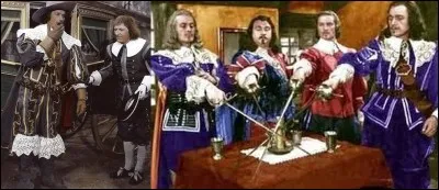 Dans ce film, Bourvil joue le rôle du valet d'un jeune cadet originaire de sud-ouest de la France ! Ils sont mêlés à des aventures en relation avec le roi de France et ses proches ! Le scénariste (Michel Audiard) nous offrira quelques anachronismes ! C'est une adaptation d'un roman.
Quel est ce film ?