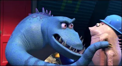 Qu'est-ce qui fait pleurer Claws, un des monstres niveau terreur de "Monstre et cie" ?