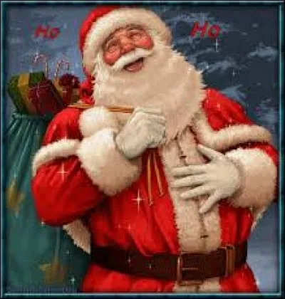 Savez-vous pourquoi le Père Noël rit tout le temps ?