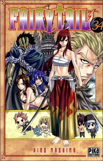 Tome 34 - Dans le combat de Cherrya et Wendy, laquelle attaque la première ?