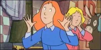 Dans "L'âne et le cheval", laquelle des deux jeunes filles désire se transformer en âne gris ?