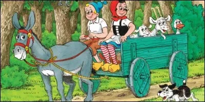 Dans la bande dessinée "Sylvain et Sylvette", comment se nomme leur âne ?