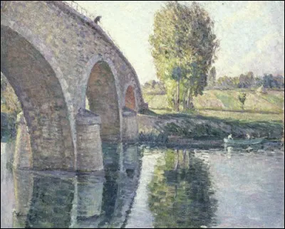 Qui a peint "Bord de rivière" ?