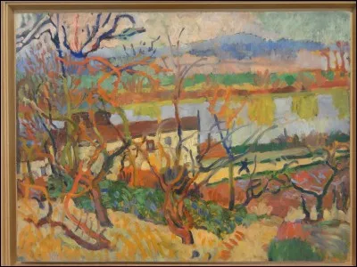 Qui a peint "La rivière" ?