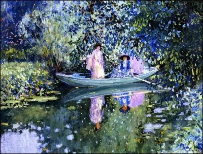 Qui a peint "Jour gris sur la rivière" ?