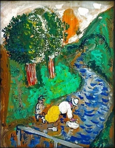 Qui a peint "La rivière" ?