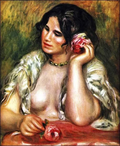 Voici la cousine de son épouse qui s'est beaucoup occupé des enfants :