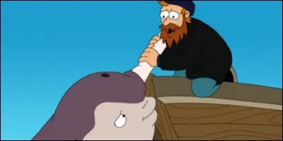 Quel personnage de "Futurama" va se prendre d'affection pour le cachalot Leelu ?