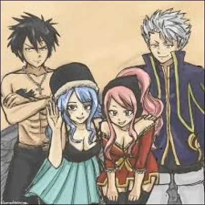 Quel est le nom du couple de Grey/Gray et Juvia/Jubia ?