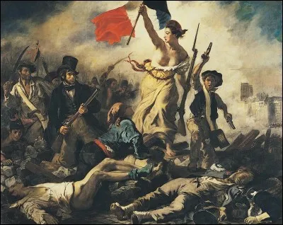 Ce tableau a été peint par Eugène Delacroix.