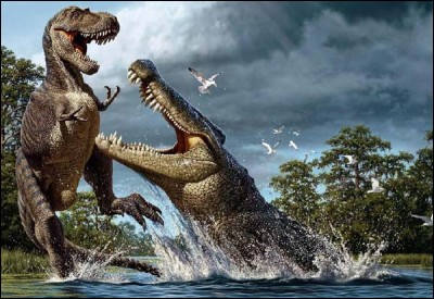 De quoi devait se méfier le spinosaurus ?