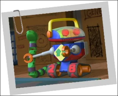 Dans "Toy Story" en quoi Robot rend-il service &agrave; Buzz l'&eacute;clair ?