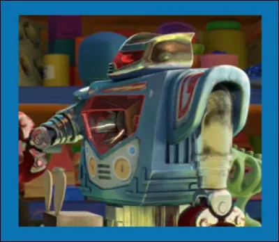 A la neutralisation et &agrave; la capture de quel personnage de "Toy Story 3" participe Vulcain, le robot ?