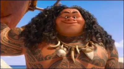 En quel poisson se transforme Maui le demi-dieu du vent dans "Vaiana légende du bout du monde" ?