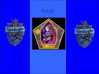 Comment s'appelle la fondatrice de la maison  Serdaigle ?