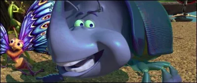 Comment se prénomme ce boulier-rhinocéros, personnage chaleureux de "1001 pattes" ?