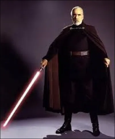 Qui est le Maître Jedi du comte Dooku avant qu'il ne bascule du Côté Obscur de la Force ?