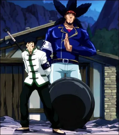 Comment se nomment les deux mercenaires des loups du sud ?