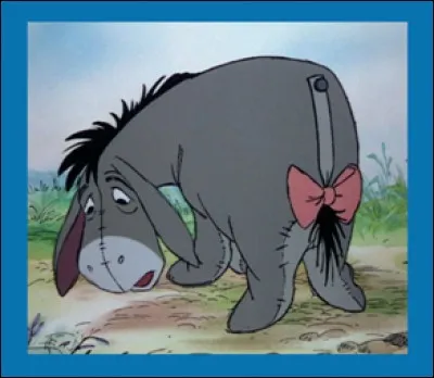 Quelle caractéristique ne s'applique pas à Bourriquet, l'âne de "Winnie l'ourson" ?