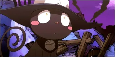 Dans quel anime peut-on voir Blair, un chat doté de pouvoirs magiques ?