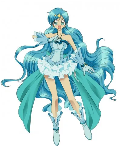 Quel est le prénom de la princesse aux cheveux bleus ?