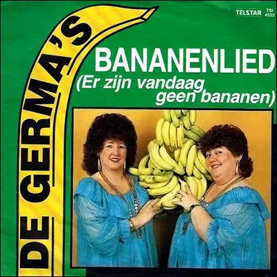 Dans la série des pochettes de disque étonnantes, voici un duo qui chante... des chants de bananes (Bananenlied) ! Un groupe célèbre, s'il n'a pas chanté les bananes, a posé une banane sur sa pochette, de qui s'agit-il ?