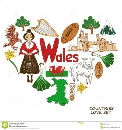 Quel animal mythologique et fantastique est le symbole du pays de Galles ?