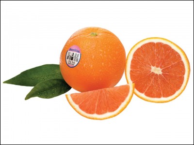 En quoi coupe-t-on une orange ?