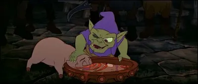 Dans « Taram et le Chaudron magique », de quel peuple le Roi Bedaine est-il le souverain ?