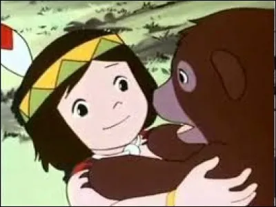 Comment s'appelle jeune garçon indien qui adopte Bouba et sa sur après la mort de leur mère ?