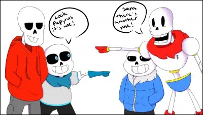 Dans Underswap, qui est fainéant ?