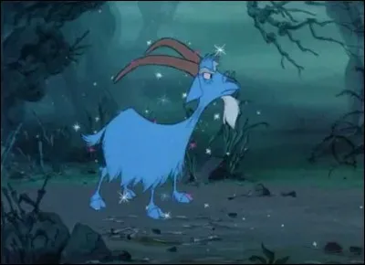 Merlin l'enchanteur se transforme en bélier lors de son combat avec Madame Mim. En quoi s'était métamorphosée la sorcière pour qu'il se transforme ainsi ?